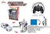 OBL872068 - 1: 14 QITONG REMOTE CONTROL DEFORMATION ROBOT HORNET COMBAT POLICE