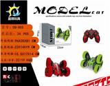 OBL872206 - 2.4G SIX-WHEELED STUNT REMOTE CONTROL CAR USB CABLE 3.7V EN-CHARGE
