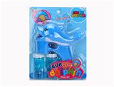 OBL873086 - DOLPHIN LIGHT MUSIC AUTO BUBBLE GUN