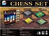OBL873615 - 国际象棋四合一