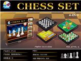 OBL873621 - 国际象棋四合一