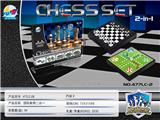 OBL873648 - 磁性国际象棋二合一