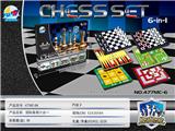 OBL873656 - 磁性国际象棋六合一