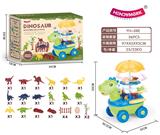 OBL873910 - DINOSAUR LIGHT MUSIC CAR