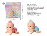 OBL874005 - 4.5-INCH ELECTRIC SINGING AND CRAWLING DOLL