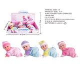 OBL874013 - 4.5-INCH ELECTRIC CRAWLING DOLLS