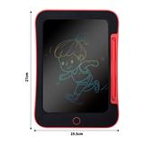 OBL874151 - RED 10.5 INCH LCD COLOR DRAWING BOARD