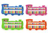 OBL875125 - TRAIN ABACUS (7 BEADS)