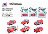 OBL876183 - 1:64滑行合金消防车