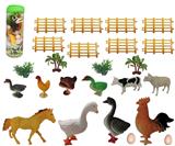 OBL876366 - 3-6寸家禽24pcs