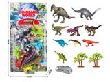 OBL876437 - 3-6 inch dinosaur 12pcs