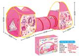 OBL876479 - THREE IN ONE CARD UNICORN GAME HOUSE TUNNEL CLIMBING TENT