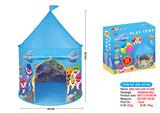 OBL876530 - BABY SHARK TENT WITH 25 5.5CM OCEAN BALLS