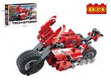 OBL876696 - 益智积木/小颗粒-科技件系列/摩托车298PCS
