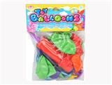 OBL876727 - 15 12 INCH FLUORESCENT BALLOONS WITH AIR PUMP