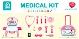 OBL877412 - LUGGAGE MEDICAL SET 12PCS PINK