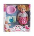OBL878109 - 12 INCH CRYING GIRL WITH EMPTY BODY AND BENT FEET