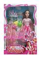 OBL878116 - 18 INCH AIR BODY MUSIC BARBIE WITH CROWN SKIRT BALLOON