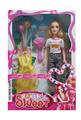 OBL878117 - 18 INCH MUSIC BARBIE WITH LOLLIPOP SKIRT COMB