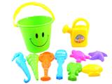OBL878504 - 206 smiling face beach bucket combination 2 (10 pieces)
