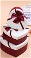 OBL880209 - Bow heart white box