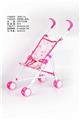 OBL881004 - IRON BABY STROLLER WHITE