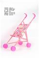 OBL881006 - IRON BABY STROLLER PLUM