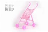 OBL881011 - PLASTIC BABY STROLLER PINK