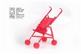 OBL881015 - 塑料婴儿推车大红