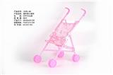 OBL881023 - 塑料婴儿推车粉红色