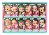 OBL881540 - 6 INCH DISPLAY BOX REAL BODY WILL SHED TEARS FRUIT CRYING DOLL