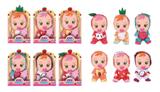 OBL881553 - 6 INCH FRUIT SERIES GLUE WILL SHED TEARS CRYING DOLL WITH 4 IC