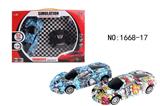 OBL881594 - 4-WAY GRAFFITI FERRARI REMOTE CONTROL CAR