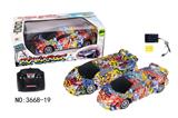 OBL881730 - 4-WAY REMOTE CONTROL GRAFFITI LAMBORGHINI RACING CAR