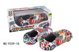 OBL881809 - 2 PASS REMOTE CONTROL GRAFFITI BUGATTI RACING