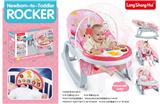 OBL882218 - THREE IN ONE MUSIC VIBRATING BABY ROCKING CHAIR AND DINING TABLE AND BABY BEDSIDE BELL ELECTRONIC ORGAN