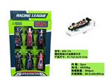 OBL882436 - SLIDING METAL CAR 6PCS