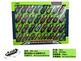 OBL882439 - SLIDING METAL CAR 32PCS