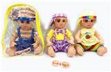 OBL882444 - 14 INCH EMPTY DOLL WITH FOUR-SOUND IC ACCESSORIES GLASSES