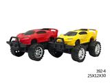 OBL882488 - INERTIAL SPORTS CAR OFF-ROADER (YELLOW, RED)