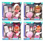 OBL883325 - 14 INCH GLUE CRYING DOLL WILL DRINK WATER REALLY SHED TEARS