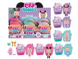 OBL883365 - 6 INCH PLASTIC HOUSE REAL WILL CRY DOLLS IN TEARS