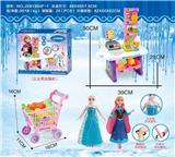 OBL883425 - CASH REGISTER WITH LIGHT MUSIC LIGHT MUSIC LIVE JOINT BARBIE SHOPPING CART