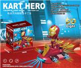 OBL883606 - 5D LIGHT ELECTRIC UNIVERSAL IRON MAN KART