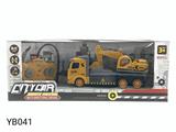 OBL883678 - FOUR WAY REMOTE CONTROL ENGINEERING VEHICLE