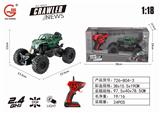 OBL884410 - 2.4GHZ1:18 FOUR-WAY LIGHT SKELETON CLIMBING MILITARY VEHICLE