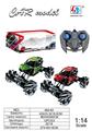 OBL884695 - 1: 14 Horizontal blister stunt car (baodian)