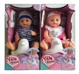 OBL884815 - 40CM BABY WITH DRINKING AND URINATING FUNCTION MUSIC TOILET SERIES