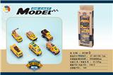 OBL885463 - 6只城市合金工程小车