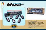 OBL885469 - 合金警察系列货柜配2只合金警察车